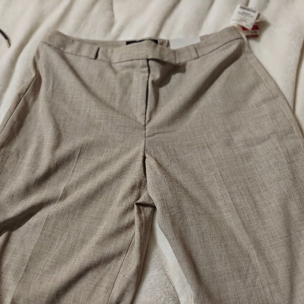 Rafaella Women's Dress Pants. Tan. Size 14 Brand New with Tags